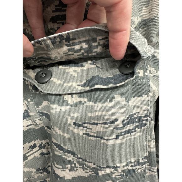 USAF Air Force Utility Coat Mens 42R Camoflauge Camo Digital - Picture 6 of 9